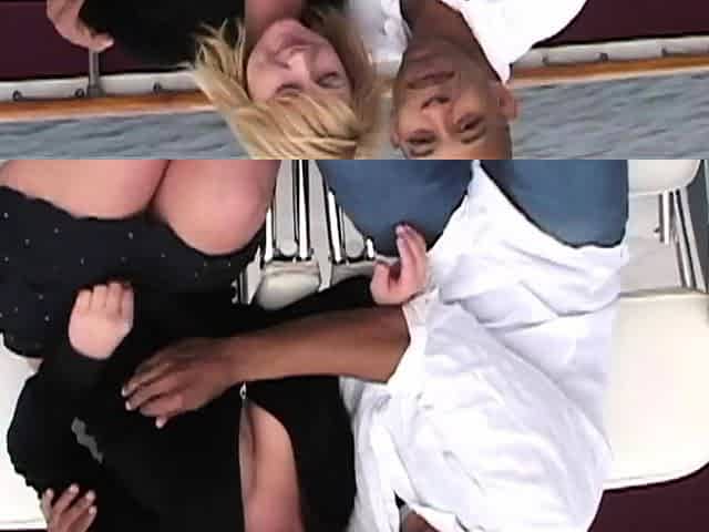 Big assed busty tit fuck and blowjob