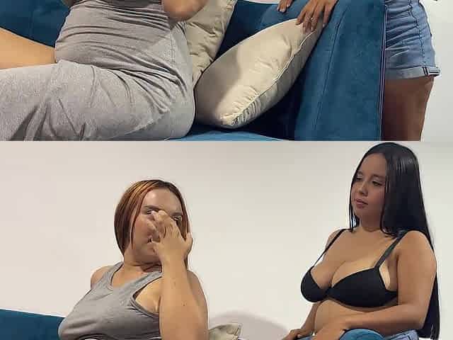 Preggy woman craves a lot of milk!