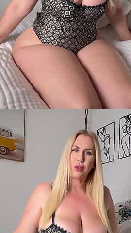 Gooner Sph JOI: Edge Your Tiny Cock While Blonde MILF Lila Counts You Down