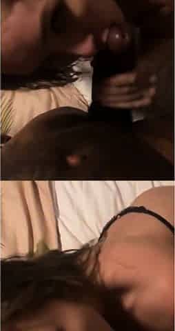 POV blowjob for a big cock from black thug
