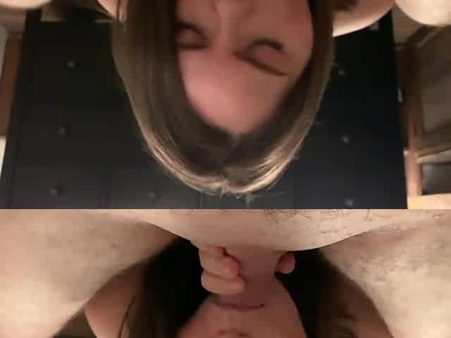 I make him come in 4 Minutes - uncut, POV, surprise spunk flow