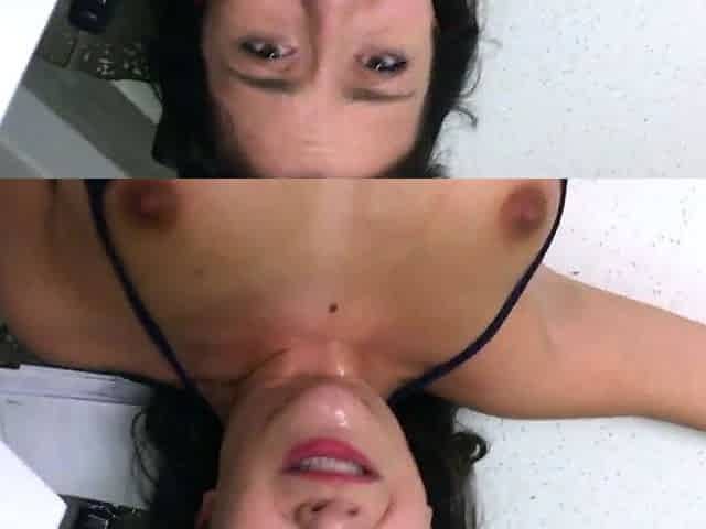 Big ass brunette interracial
