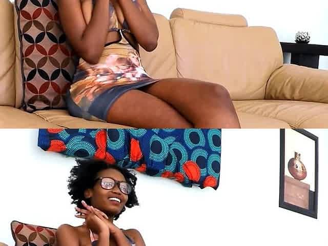 This BIG TITS Ebony TEEN Model Wannabe Got Fucked