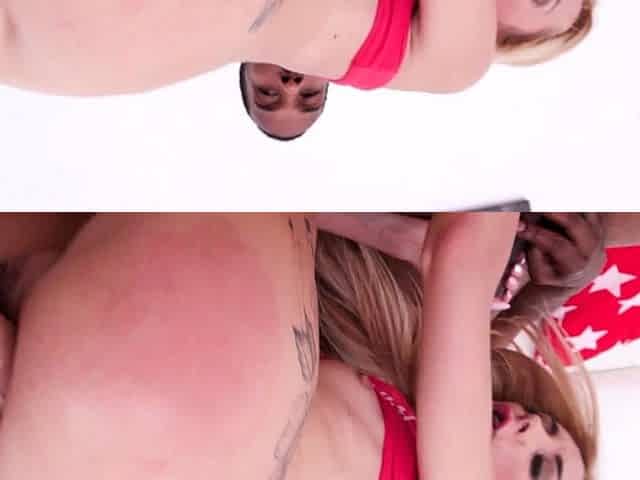 Redhead and blonde in hardcore double penetration movie