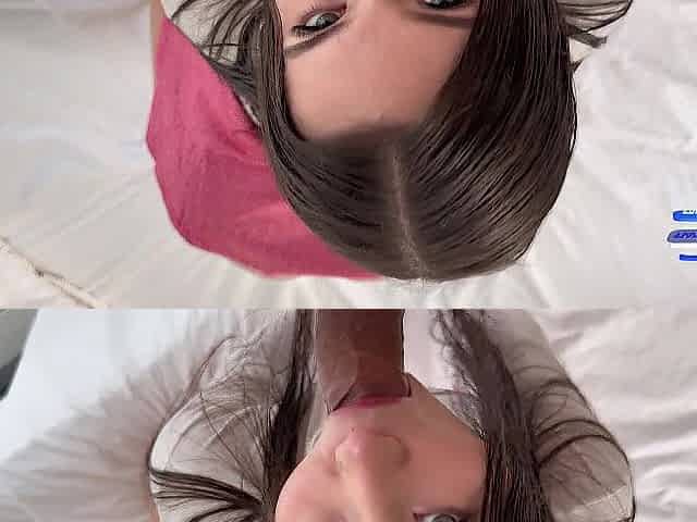 Hermosa chica OTAKU es follada en un hotel y sorprende con su habilidad para chupar verga