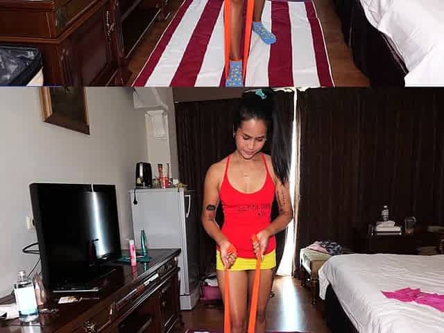 Thai wife does a workout on husband cock