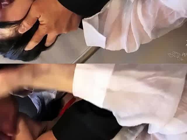 Japanese Schoolgirls Training At Her New Job