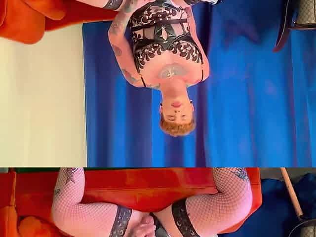 Femboy Uses Masturbator