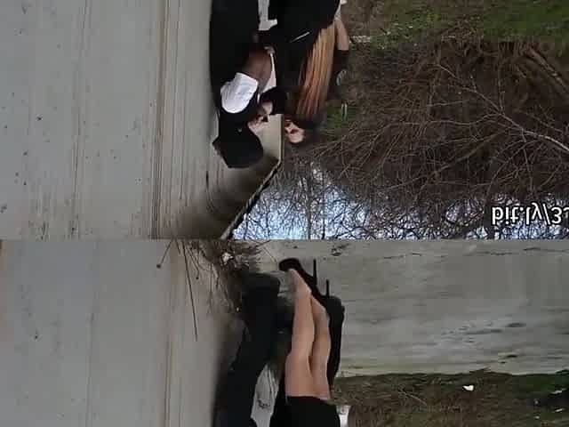 Sex games between policewoman and criminals