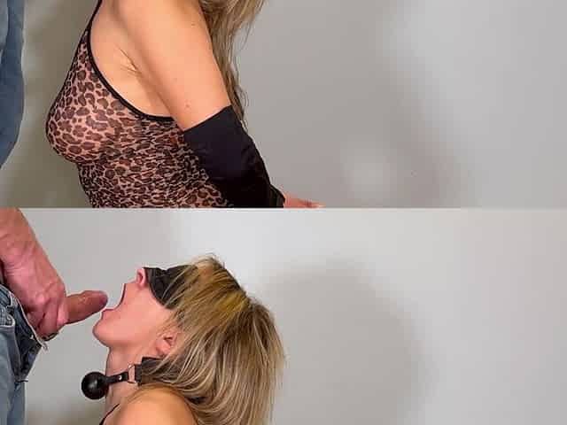 Facefuck Whore Blowjob Cumshot in Face Fuck Mouth Gaging Slut Stepmom of Deepthroat Rought Suck Cum on Stepmom