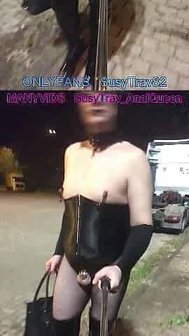 isky truckstop slutwalk chastity bottomless