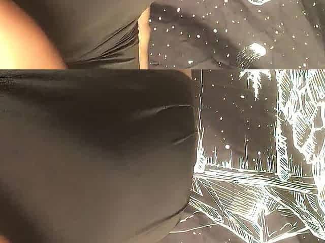 Black twerks chunky butt