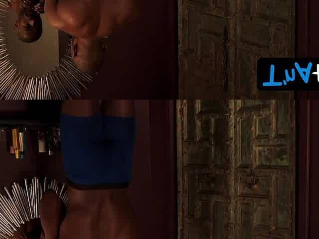 Bresha Webb Underclothes Scene in Run The World