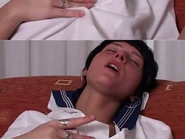 Horny Sluts Finger Their Wet Pussies to Insanity