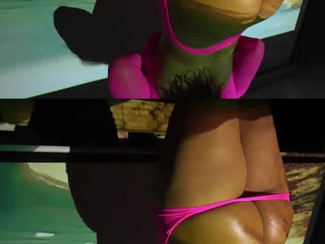 POV THICK AMATEUR LATIN CHICK mother I'd like to fuck GETS A THROAT FULL OF CUM - LEXIS STAR