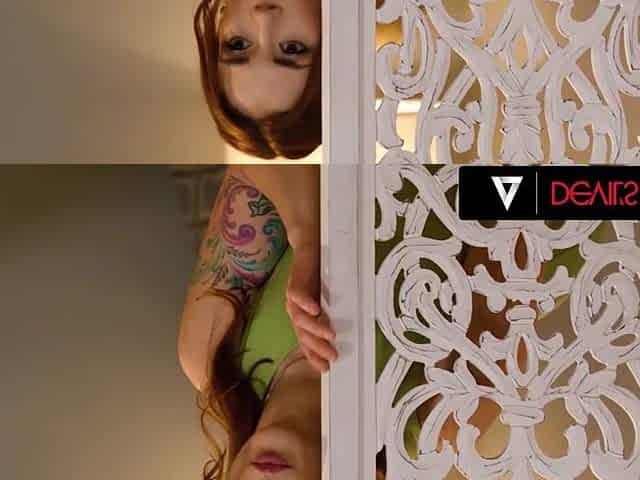 Breasty Hottie Get Caught Masturbating By Roommate