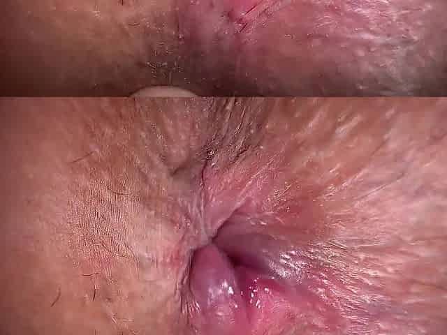 Exceedingly close up booty worship and talk