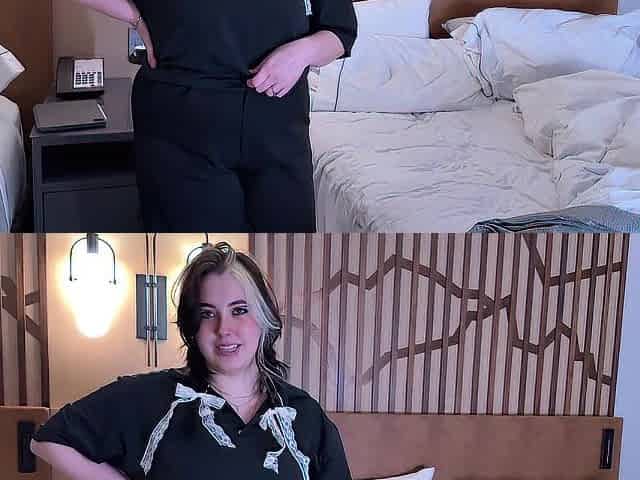 Casting Curvy: Breasty Hilton Maid Truly Did This For The Tip