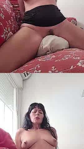 Pillow humping. Mutual masturbation. cumpilation