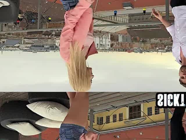 Rooftop romance and hardcore booty slam with Sharon White