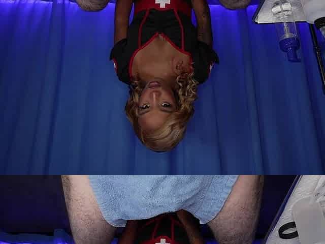 Sexy Black Nurse Milking