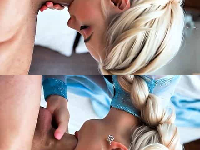 Cold Beauty Elsa Creates Smooth and Warm Sex Flow-AI