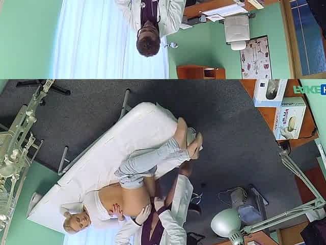 Lilith In Blonde With Big Tits Wants To Be A Nurse