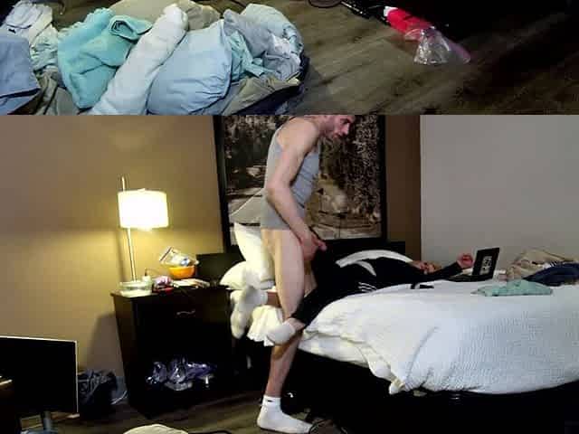 Take Her Doggystyle Hard Then Finish with Her Legs Behind Her Ears