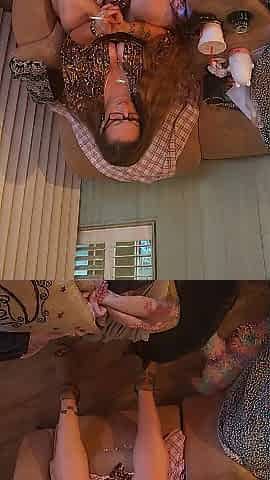 Amateur Mif With Large Tits In Night Gown Looking Hot As Screw