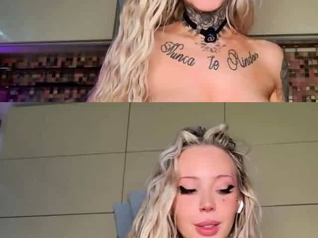 Amateur Busty Blonde Chick Toy Masturbation