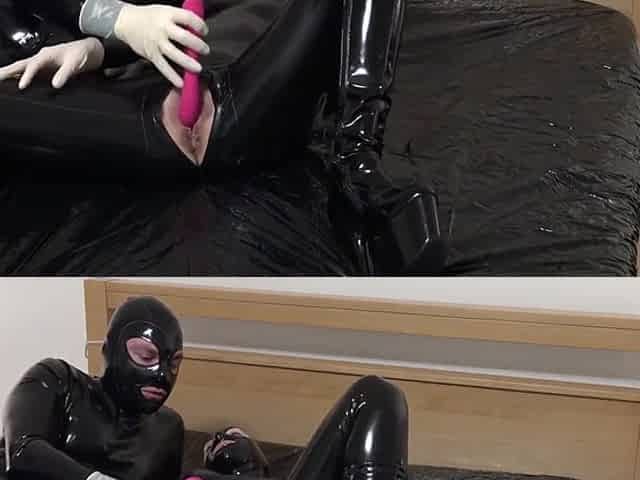 Pink Latex Orgasm