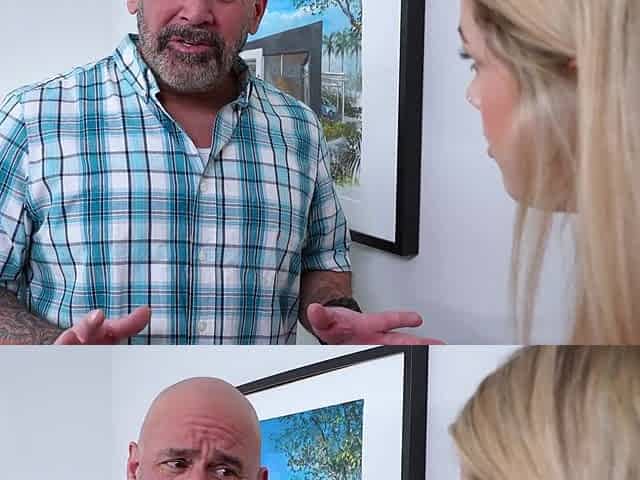 Blonde teen Ashley Alexander gets fucked by stepdad Scott Trainor