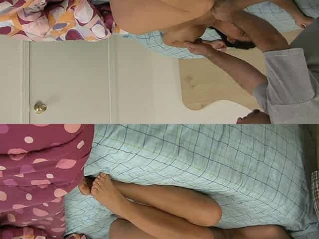 Stud Fingers and Licks Brunette's Soaked Pussy to Orgasm