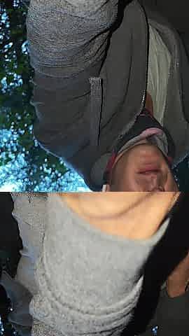 Russian dude pees in the forest!