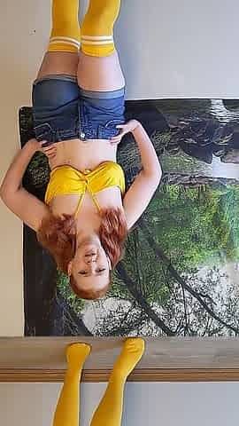 Double Facial for Innocent Redhead