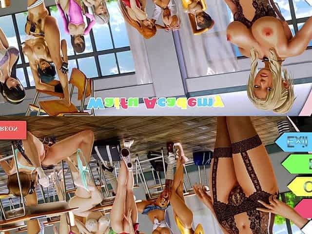 Waifu Academy - Motoko Musashima Porn Collection [18+] Nude Scenes Porn Game Play
