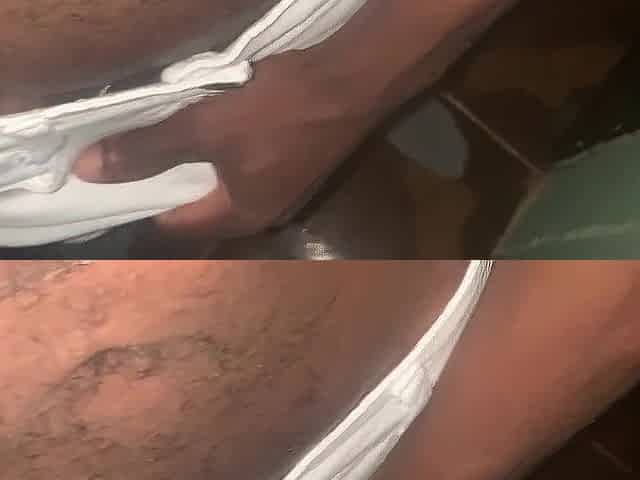 Listening to My Roommate Doggy Style Bang - Gooning in panties