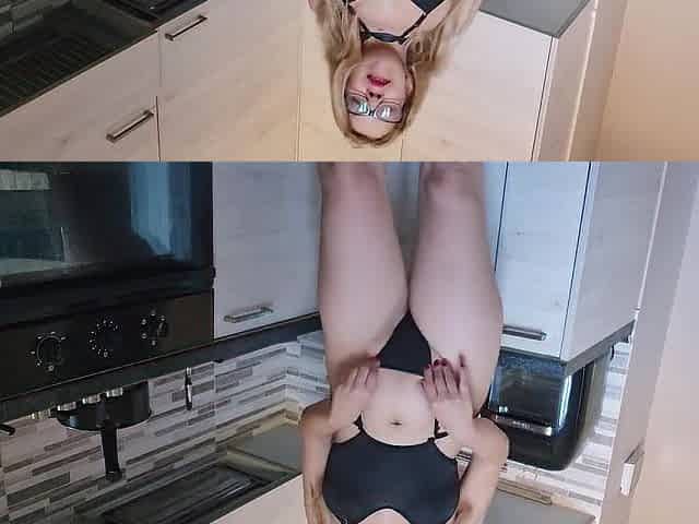 Nasty Gal in the Kitchen Loves Underware