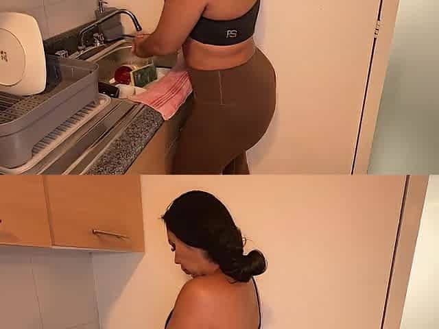 My Allies tia with a large butt