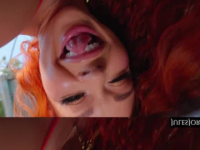 Jules Jordan - Redhead Temptress Sinatra Monroe Tames A BBC With Her Dangerous Curves