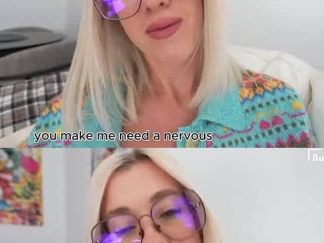 Nerdy Step Sis with Large Breasts and Glasses lastly gets Drilled..