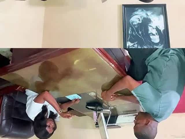 BLACK EBONY NURSE SEDUCES HER PATIENT IN HER OFFICE