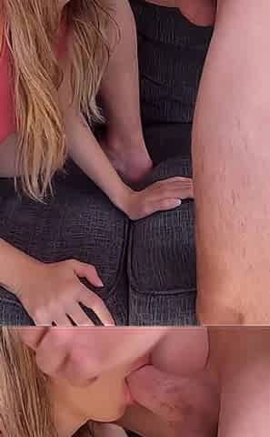 Fucking on the Couch While House Sitting