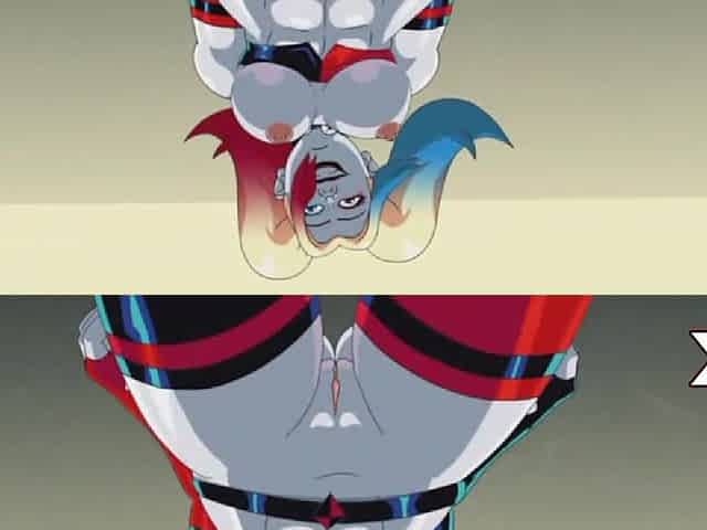 Harley Quinn Sucking and Riding Dick