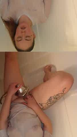 Pampered princess gets facial - consummate self care routine