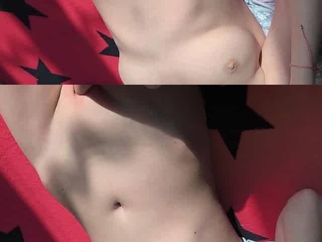 Step Brother Follows My Outline to Virgin Pussy