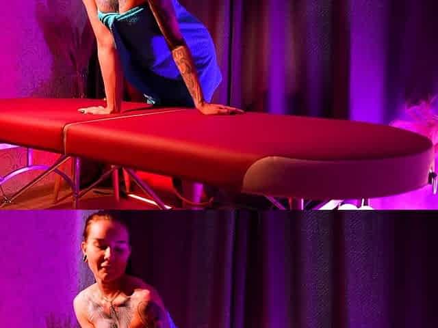 Massage turns into a hardcore fucking session