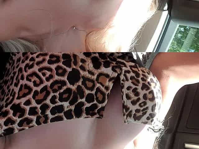 Gorgeous and big boobed up close