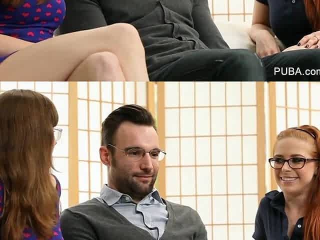 Jay Taylor & Penny Pax screw the recent French swap student