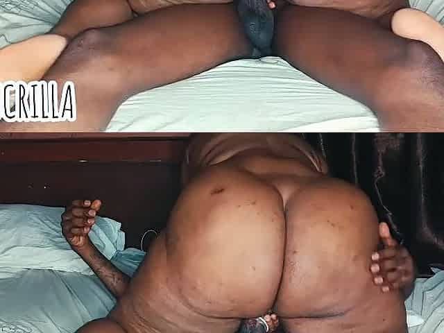 LARGE BOOTY big beautiful woman TAKING BBC - ROYAL BOLD KING